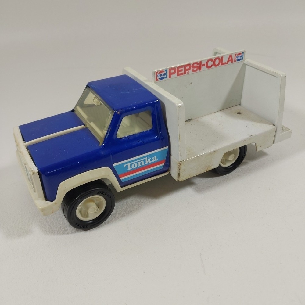 TONKA Pepsi-Cola TRUCK Soda Pop Delivery Van Pressed Steel‎ & Plastic 7.5" 1970s